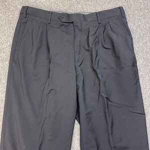 RAVAZZOLO Men's Pleated Dress Custom Made Moda Giorgio Phoenix Trousers 34x32